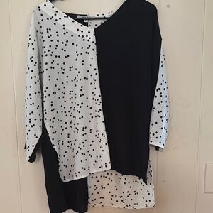 Me Me Collection Polka Dot Blouse